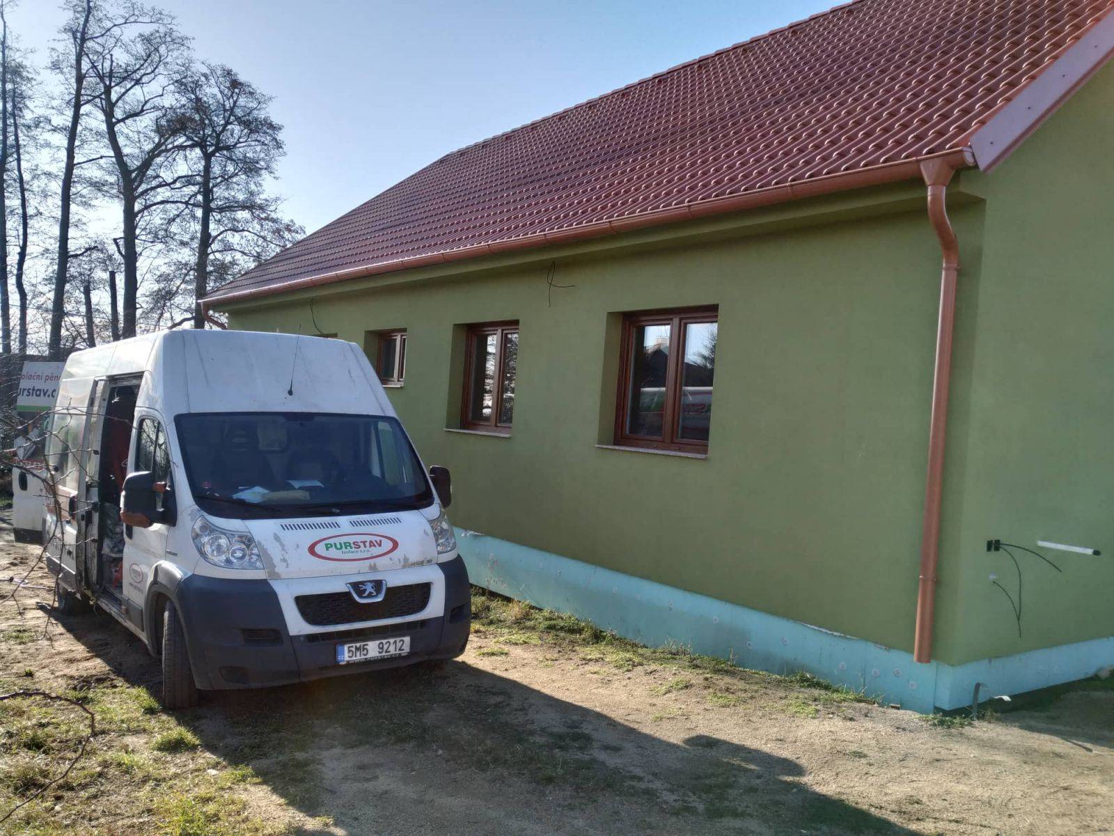 Izolace podlahy půdy Konice (Znojmo)